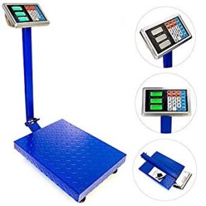 300kg High Quality Digital Platform Heavyduty Scale blue/grey